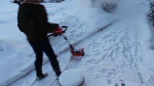Патриот Аккумуляторная электро  лопата .