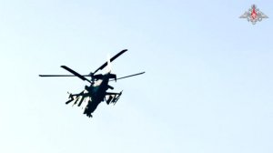 Боевая работа экипажей Ка-52