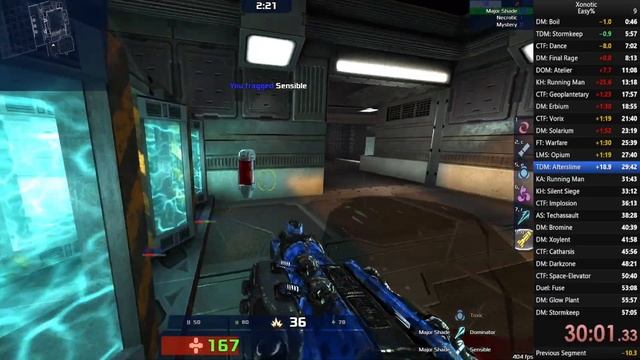 Xonotic Solo Campaign Easy% 1:01:20 смотреть онлайн