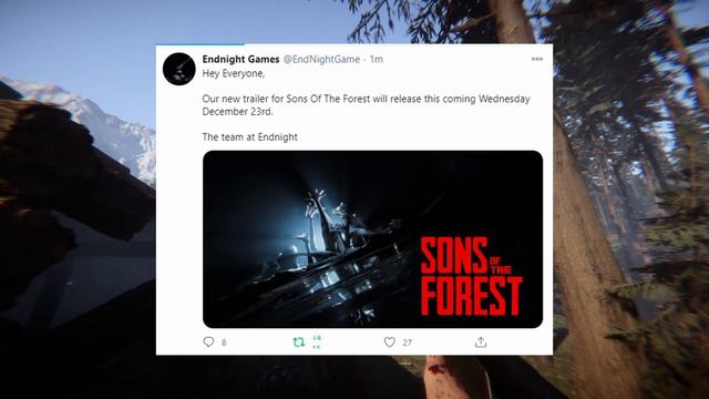 SOTF Trailer 3 Released at Game Awards? | Trailer 3 Release Date Speculations | Sons Of The Forest