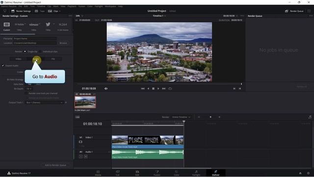 How to Export to MP4 in DaVinci Resolve 17 Tutorial смотреть онлайн