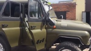 Видео обзор от нашего клиента из Омска . Обшивки дверей в УАЗ Хантер.