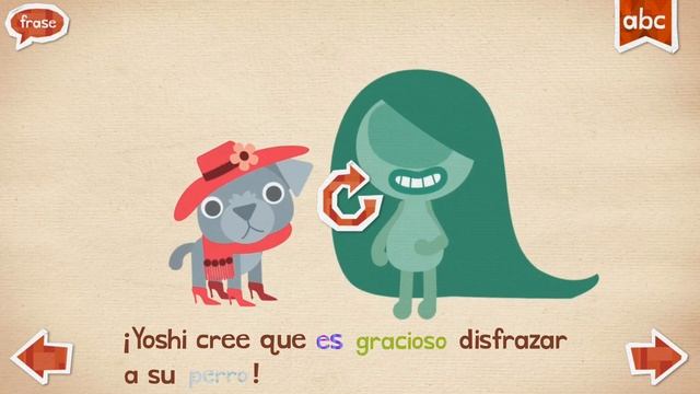 Endless Spanish Letter G - Sight Words: GATO, GRACIOSO, GRANDE, GRANJA | Originator Games смотреть онлайн