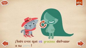 Endless Spanish Letter G - Sight Words: GATO, GRACIOSO, GRANDE, GRANJA | Originator Games