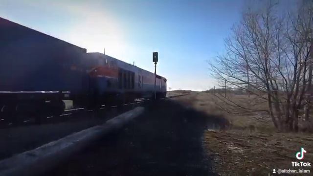 тепловоз тэ33а жд КАЗАХСТАН
