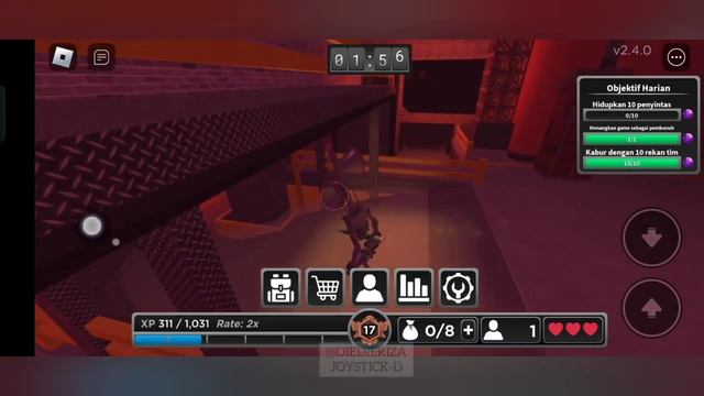 ROBLOX - SURVIVE THE KILLER #roblox #JOYSTICK-D смотреть онлайн