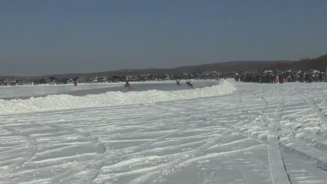 Открытый Чемпионат Приморского края по мотогонкам на льду. Часть 13. смотреть онлайн