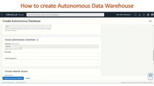 #Autonomous #CloudDB #Database | Create Autonomous Data Warehouse