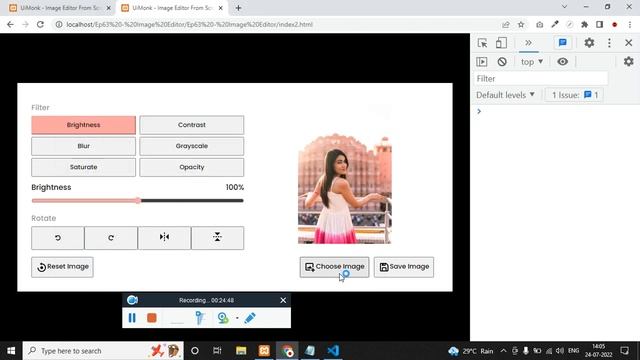 Ep63 - Online Image Editor with JavaScript Tutorial & Source Code
