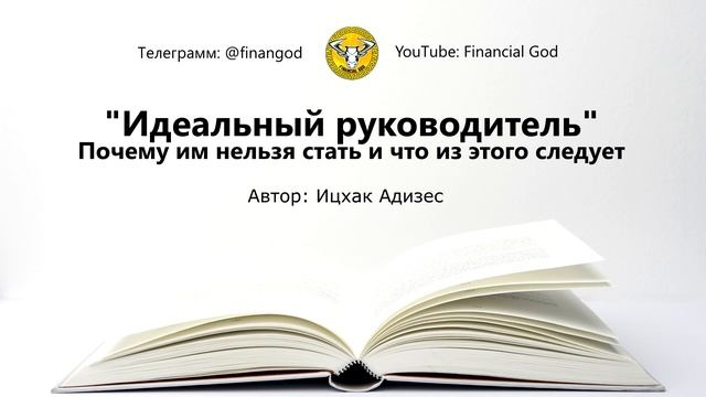 Идеальный руководитель. Почему им нельзя стать и что из этого следует [Саммари на книгу]