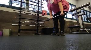 Первая тренировка в тренажерном зале / Тренировка для полных в зале