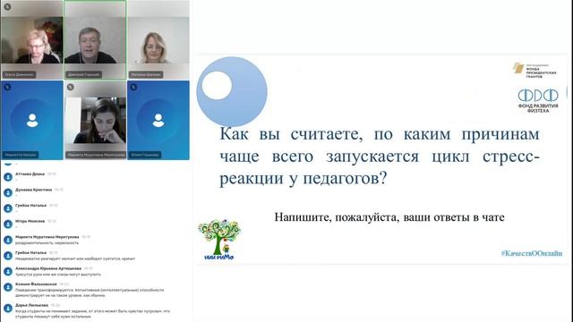 Интернет-конференция: Профилактика стрессовых ситуаций в онлайн-общении диалог студента и препод смотреть онлайн