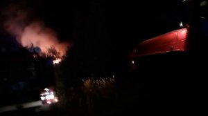 Пожар в Кунгуре в ночь на 2 августа  Рельсовая, 22