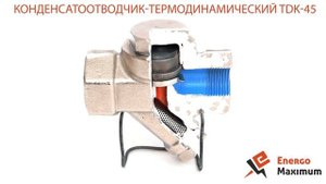 Термодинамический конденсатоотводчик Ayvaz от ЭнергоМаксимум