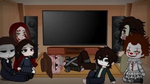 Slashers react to f! Y/n as…..