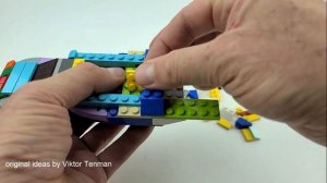 How to build Car Ford GT-40 1966 from LEGO CLASSIC 10696. DIY. Tutorial.