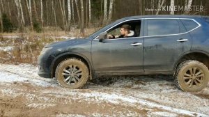 X-trail t32 offroad володарский карьер