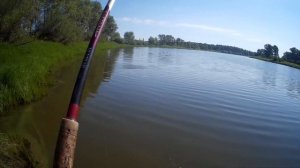 Отличный Клев Хищника.Ловля щуки и окуня на спиннинг с берега, ловля на блесну.Ловля щуки летом. Ка