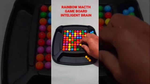 Rainbow Match Board Game Ball Intelijent Brain, Game ball Android Realty