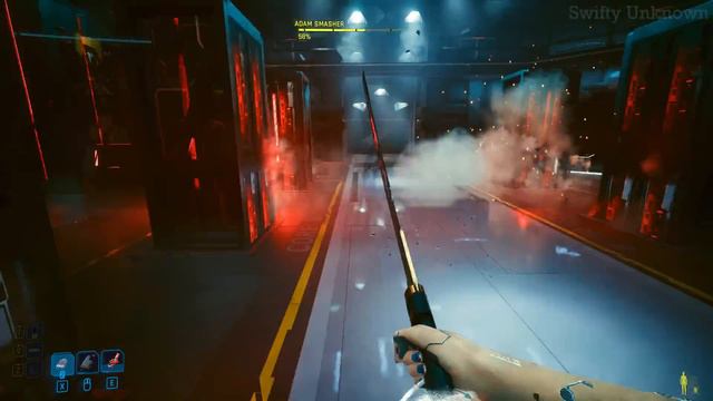 Cyberpunk 2077 - New Adam Smasher Fight 2.1 Update смотреть онлайн