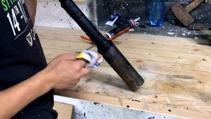 Газовый горн своими руками DIY | Gas forge