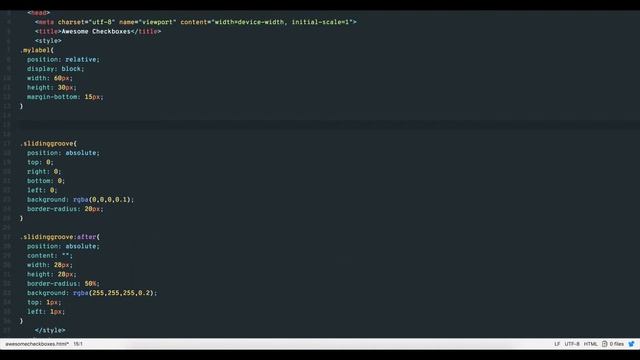 CSS Sliding Toggle Switch Checkbox Effect – смотреть онлайн видео от ...