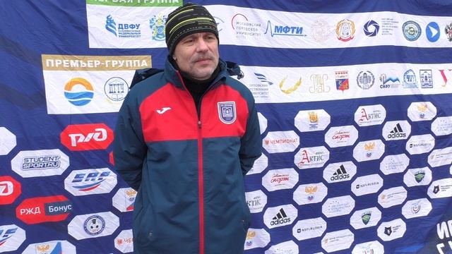 Главный тренер ТГУ Антон Рязанов после матча СГАФКСТ - ТГУ (2:0) смотреть онлайн