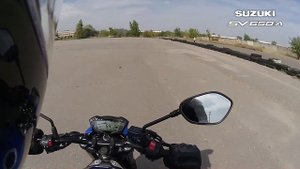 Первая поездка на Suzuki SV650 A