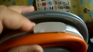 Складное ведро для рыбалки и его небольшая модификация