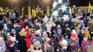 Новогоднее чудо в городском парке