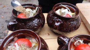 Шурпа в горшочках от Яшарбека | Куза шурпа | Shurpa in pots from Yasharbek