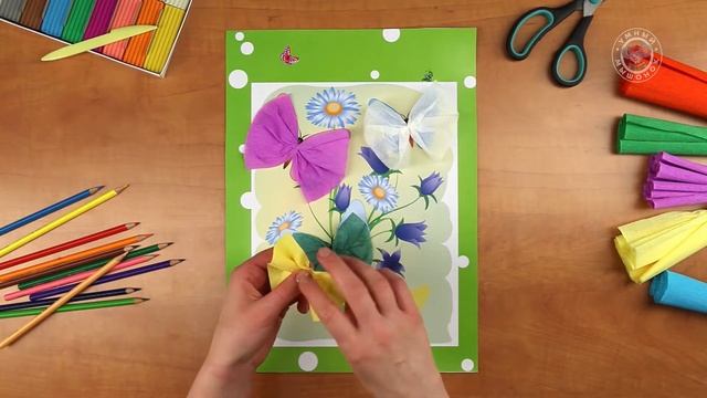 Раскрашивание. Лепка. Аппликация 3+ 12 Бабочки-красавицы смотреть онлайн