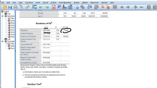Poisson versus negative binomial regression in SPSS (2018) смотреть онлайн