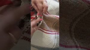 Соединяем края ковровой дорожки в большой ковер