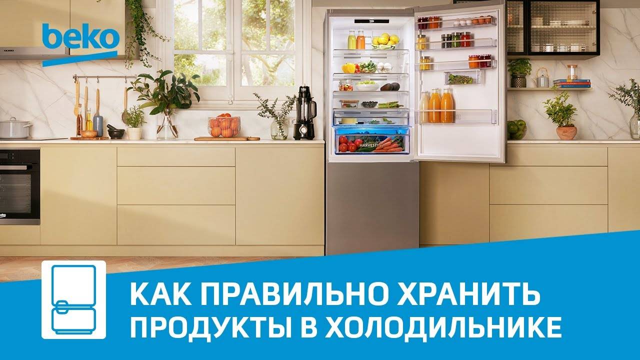 Обзор холодильника No Frost от Beko - как правильно хранить продукты