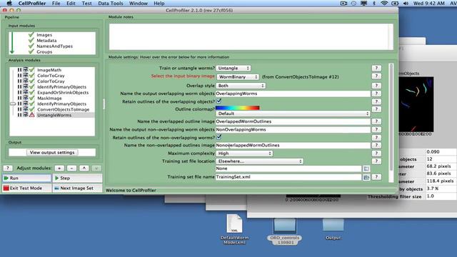 Pipeline 1 : CellProfiler Tutorials