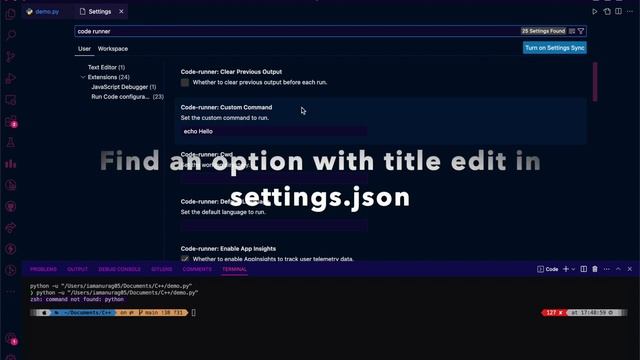 How to run python3 on VS Code 2023 || Change Code runner setting to run python3 on VS Code latest