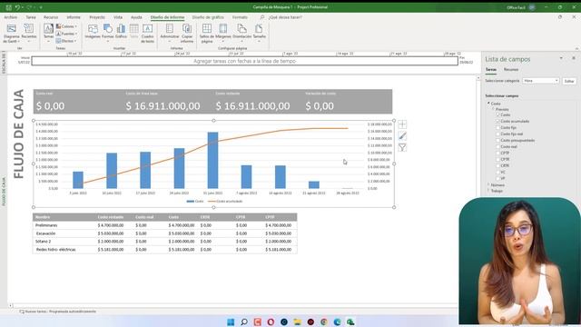 Flujo de caja #project | informes en Microsoft Project смотреть онлайн