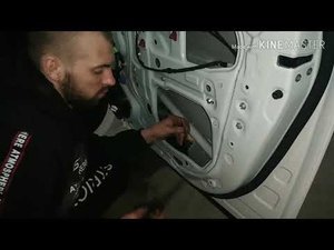 Шумоизоляция Toyota Voxy hybrid 2014 (арки колес, двери)