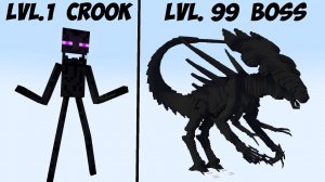 Школа Монстров: Lv.1 Crook vs Lv.99 Boss (6)- Майнкрафт Анимация