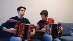 Досада в две гармони. Тульские гармонисты