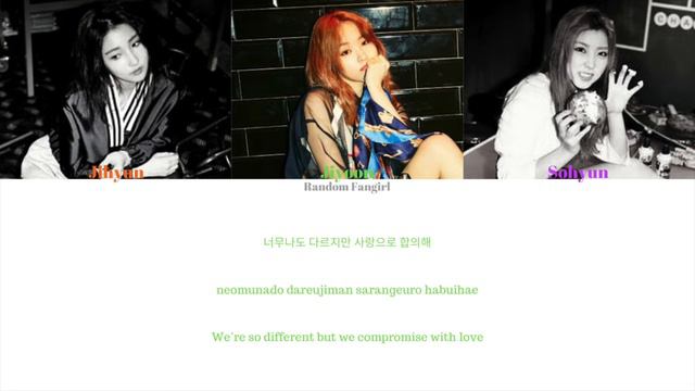 4MINUTE (포미닛) (Jihyun & Jiyoon & Sohyun) - Let You Know (알려 줄게) [Colour Coded Lyrics Han/Rom/Eng]