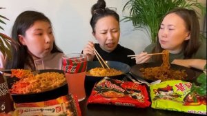 MUKBANG | Мукбанг | Едим острую корейскую лапшу