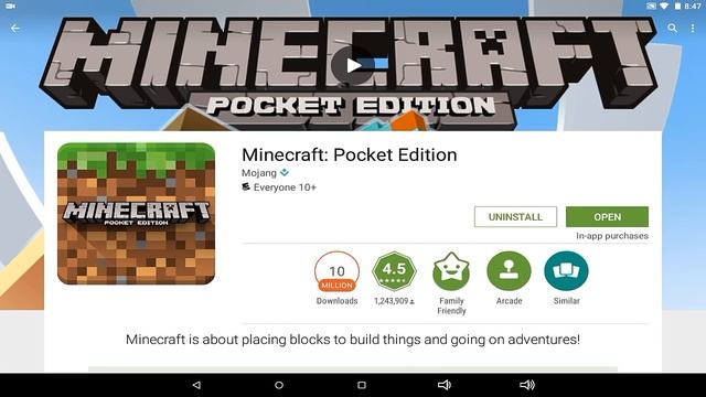 Minecraft Pocket Edition 1.0.4 BETA - How to Download & Install Beta Builds! смотреть онлайн