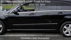 2012 Mercedes-Benz R-Class R 350 BlueTEC AWD 4MATIC 4dr Wago