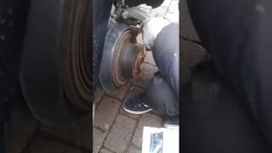 Замена задних колодак на VW PASSAT B5 +
