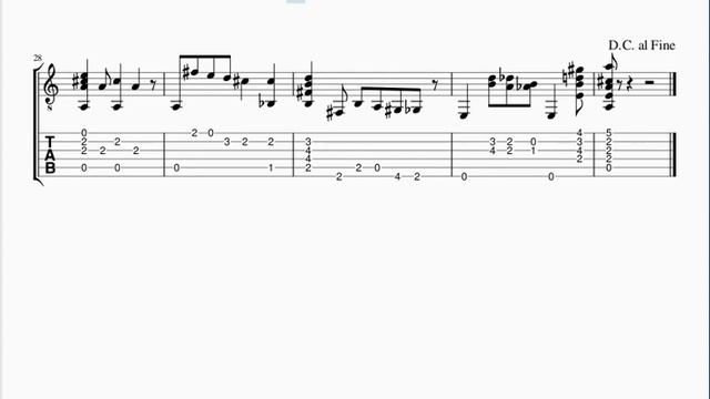 Tango popular - Guitarra Partitura/Tab смотреть онлайн