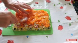 Салат ФУТБОЛЬНОЕ ПОЛЕ Домашняя еда Кухня Рецепты