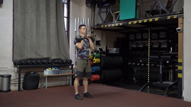 Подъем гирь на бицепс + жим смотреть онлайн