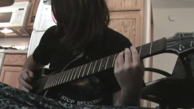 My New Schecter Hellraiser 7-String Guitar смотреть онлайн